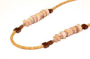 Day 30, lateral thinking, closeup. Seeds, Jarrah wood, stainless steel cable. © Blandine Hallé 2015